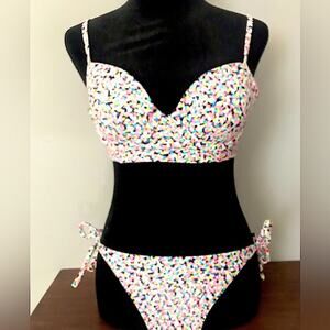 Old Navy Confetti String Bikini